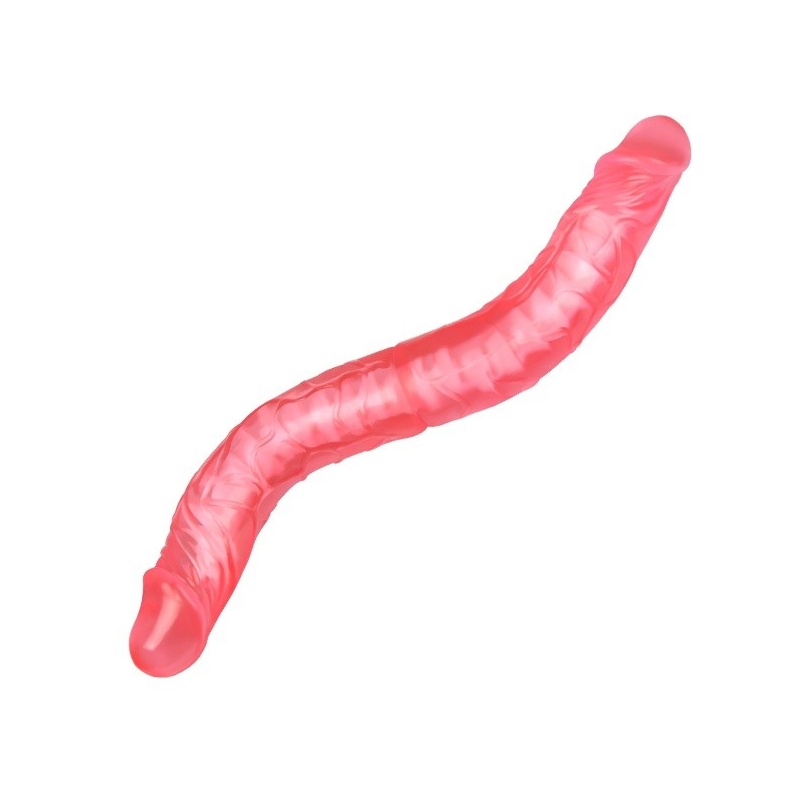 Dildo podwójne Double Dong 14 cali z elastycznym rdzeniem - 36 cm - 4