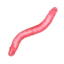 Dildo podwójne Double Dong 14 cali z elastycznym rdzeniem - 36 cm - 4