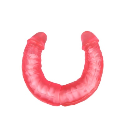 Dildo podwójne Double Dong 14 cali z elastycznym rdzeniem - 36 cm - 1