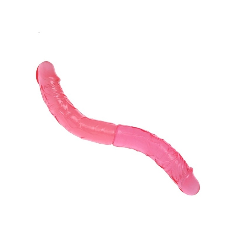 Dildo dwustronne Double Dong 35,6 cm, silikonowe - 4