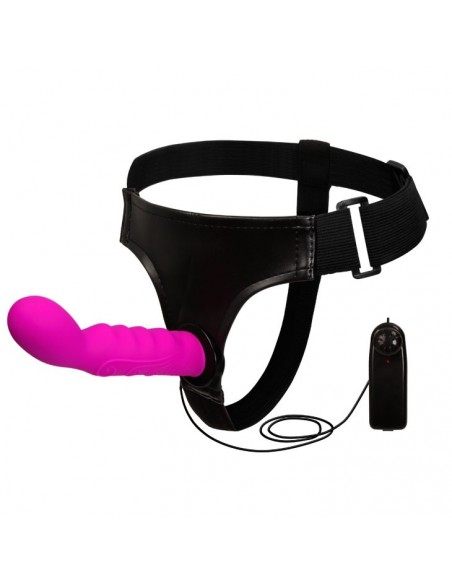 Strapon Z Wibracjami Baile Ultra Harness Vibration - Strap-ony, dilda na pasku z wibracją - 1