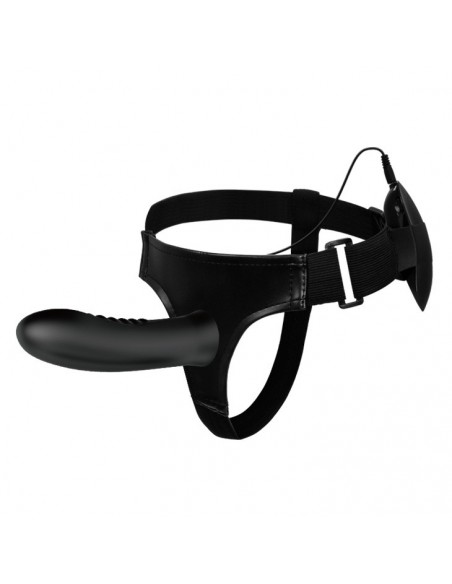 Strapon Z Wibracjami Pretty Love - Myron 7,2" - Strap-ony, dilda na pasku z wibracją - 1