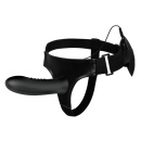 Strap-on MYRON Vibration z regulowanymi szelkami - 18,3 cm - 1