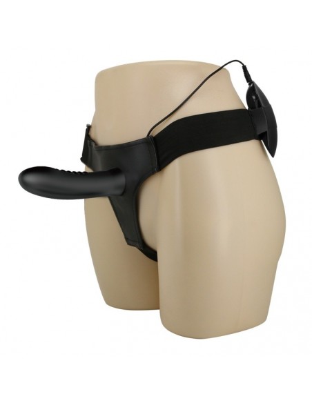 Strapon Z Wibracjami Pretty Love - Myron 7,2" - Strap-ony, dilda na pasku z wibracją - 2