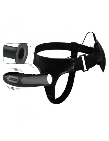 Strapon Z Wibracjami Pretty Love - Myron 7,2" - Strap-ony, dilda na pasku z wibracją - 4