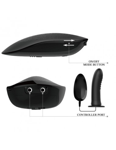 Strapon Z Wibracjami Pretty Love - Myron 7,2" - Strap-ony, dilda na pasku z wibracją - 6