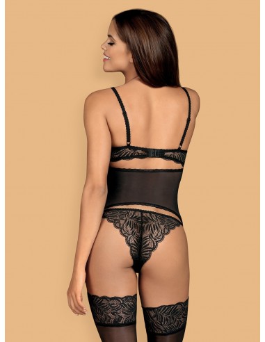 Zestaw Contica Gorset + Stringi - Komplety bielizny erotycznej - 4