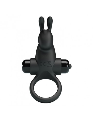 Pierścień z wibracjami  Penis Ring I Czarny - Pierścienie erekcyjne wibrujące - 1