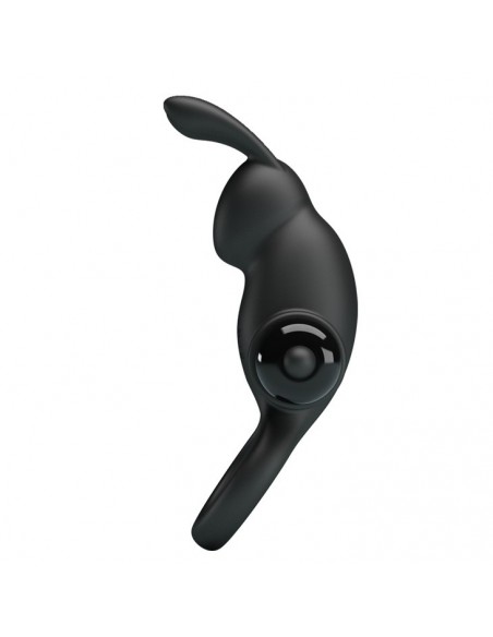 Pierścień z wibracjami  Penis Ring I Czarny - Pierścienie erekcyjne wibrujące - 3