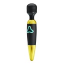 Body Wand - stymulator do łechtaczki z prążkowaną główką 4,5 cm i 7 poziomami wibracji, silikon medyczny, długość 25 cm - 1