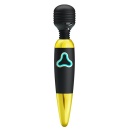 Body Wand - stymulator do łechtaczki z prążkowaną główką 4,5 cm i 7 poziomami wibracji, silikon medyczny, długość 25 cm - 2