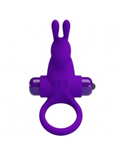 Pierścień z wibracjami  Penis Ring I Fioletowy - Pierścienie erekcyjne wibrujące - 1 2