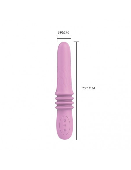 Stymulator Pretty Love - Susie Usb 12 Function, 4 Up-Down Pink - Stymulatory łechtaczki - 5