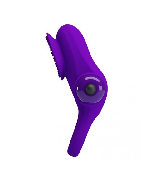 Pierścień z wibracjami  Penis Ring II Fioletowy - Pierścienie erekcyjne wibrujące - 3