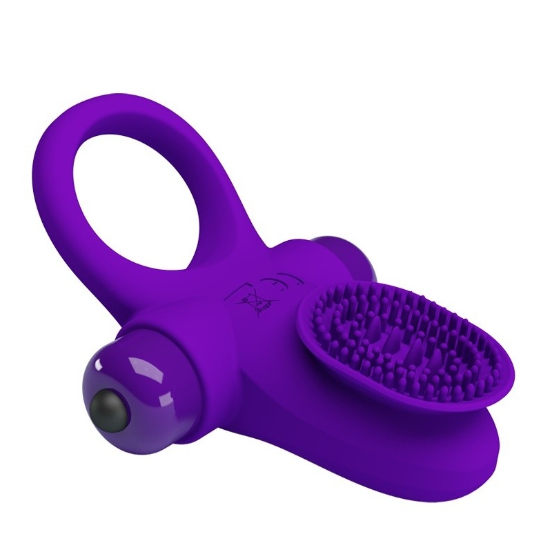 Wibrujący pierścień na penisa Vibrant Penis Ring II, 10 cm - 4