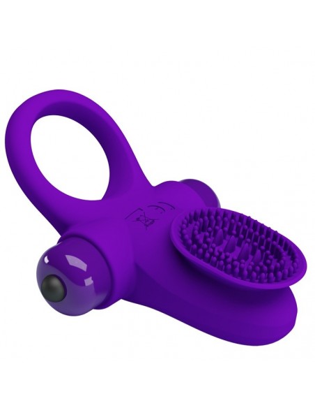 Pierścień z wibracjami  Penis Ring II Fioletowy - Pierścienie erekcyjne wibrujące - 4