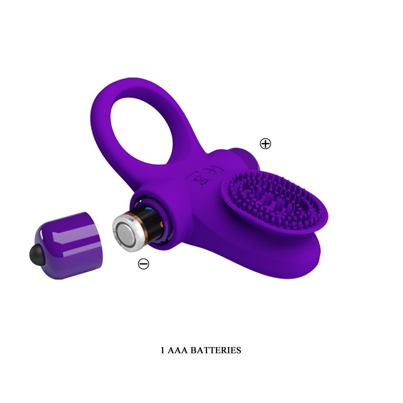 Wibrujący pierścień na penisa Vibrant Penis Ring II, 10 cm - 7