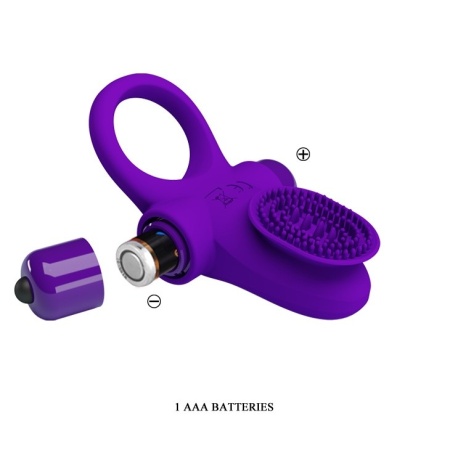 Wibrujący pierścień na penisa Vibrant Penis Ring II, 10 cm - 7