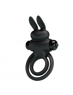Pierścień z wibracjami  Penis Ring III Czarny - Pierścienie erekcyjne wibrujące - 1