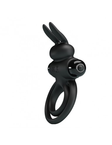 Pierścień z wibracjami  Penis Ring III Czarny - Pierścienie erekcyjne wibrujące - 3