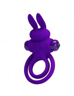 Pierścień z wibracjami  Penis Ring III 10 Funkcji Fioletowy - Pierścienie erekcyjne wibrujące - 1