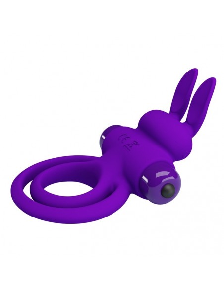 Pierścień z wibracjami  Penis Ring III 10 Funkcji Fioletowy - Pierścienie erekcyjne wibrujące - 4