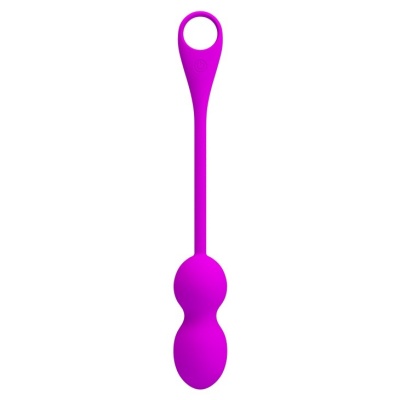 Wibrujące dwukulowe kulki Kegla Elvira 8 cm - 1 2