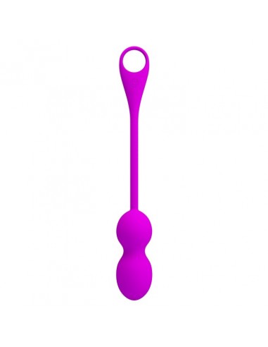 Sterowane Telefonem Kulki Gejszy Elvira Purple - Kulki Gejszy i Jajeczka Wibrujące - 2