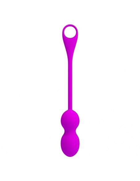 Sterowane Telefonem Kulki Gejszy Elvira Purple - Kulki Gejszy i Jajeczka Wibrujące - 2