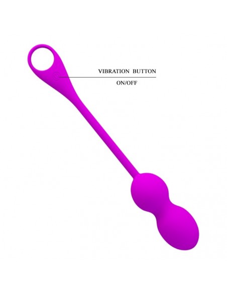 Sterowane Telefonem Kulki Gejszy Elvira Purple - Kulki Gejszy i Jajeczka Wibrujące - 5