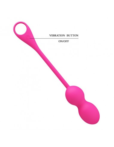 Sterowane Telefonem Kulki Gejszy Elvira Pink - Kulki Gejszy i Jajeczka Wibrujące - 4