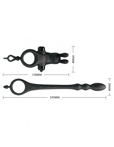 Nakładka wibracyjna  - Penis Sleeve V - Pierścienie erekcyjne wibrujące - 5