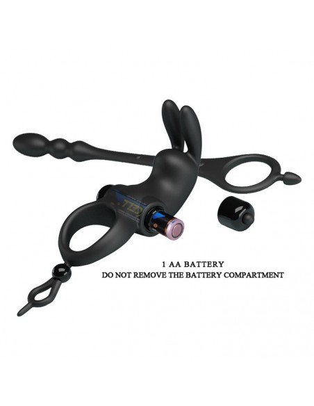 Nakładka wibracyjna  - Penis Sleeve V - Pierścienie erekcyjne wibrujące - 6