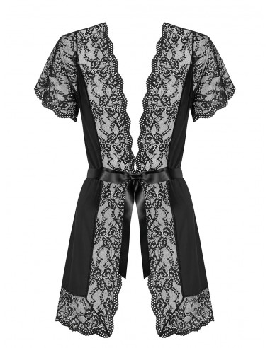 Bielizna Nocna Luvae Peniuar Czarny L/Xl - Koszule nocne - 5