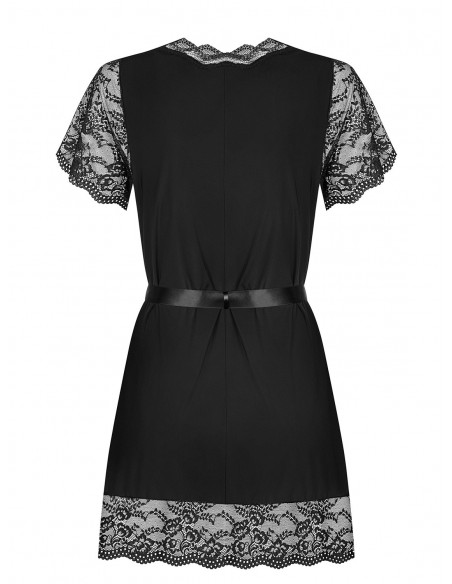 Bielizna Nocna Luvae Peniuar Czarny L/Xl - Koszule nocne - 6