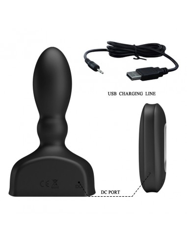 Korek analny wibrujący Mr Play- Inflatable Anal Plug - Kulki i korki analne wibrujące - 5