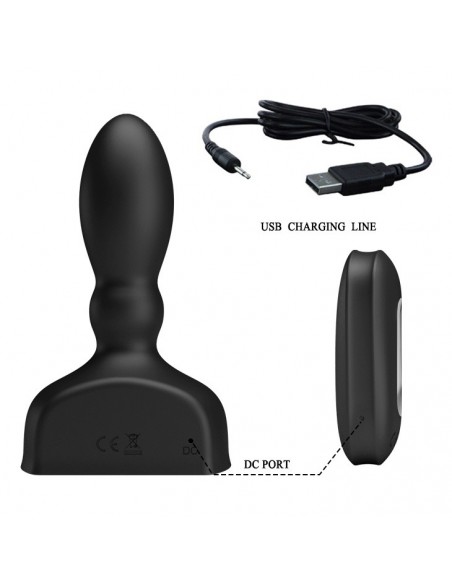 Korek analny wibrujący Mr Play- Inflatable Anal Plug - Kulki i korki analne wibrujące - 5