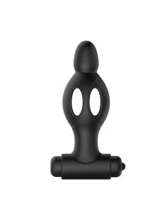Korek analny wibrujący Mr Play - Silicone Vibrating Anal Plug - Kulki i korki analne wibrujące - 1