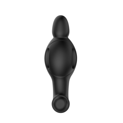 Wibracyjny korek analny BI-210214-MR z silikonu medycznego, 10 trybów, 4,0 x 11,8 cm - 1 2