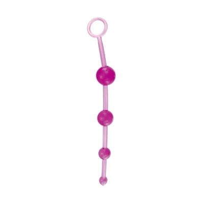 Koraliki analne Timeless Jelly 4 kulki 20 cm fioletowy - 1