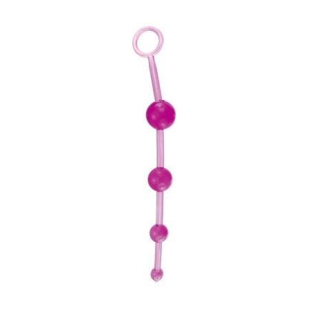 Koraliki analne Timeless Jelly 4 kulki 20 cm fioletowy - 1