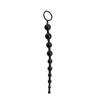 Koraliki analne Timeless Jelly 10 kulek czarne 1-2,5 cm - 1