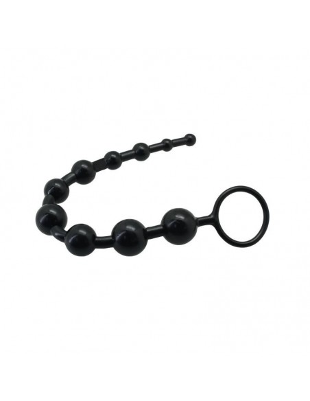 Kulki analne Palline Anali Timeless Jelly 10 Colore Nero - Kulki analne, koraliki analne - 3