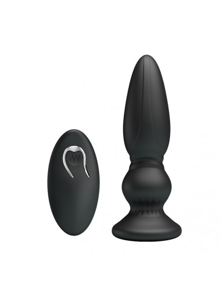 Korek analny wibrujący Mr Play - Powerfull Vibrating - Kulki i korki analne wibrujące - 1