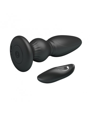 Korek analny wibrujący Mr Play - Powerfull Vibrating - Kulki i korki analne wibrujące - 3