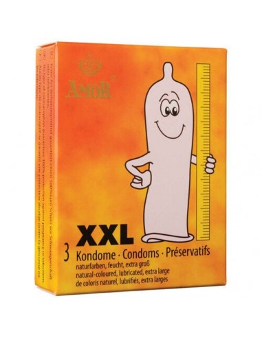 Prezerwatywy XXL Amor 3 szt. - Prezerwatywy klasyczne - 1