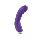 Wibrator punktu G Flex Com Curl silikonowy fioletowy 16 cm - 3