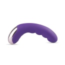 Wibrator punktu G Flex Com Curl silikonowy fioletowy 16 cm - 4