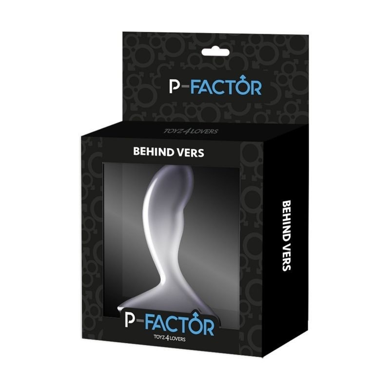 Stymulator prostaty Behind Vers – silikonowy, ładowalny, 12,5 cm - 5