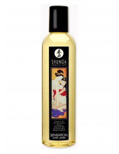 Olejek Do Masażu Shunga Massage Oil Sensation 240 ml - Olejki i żele do masażu - 1